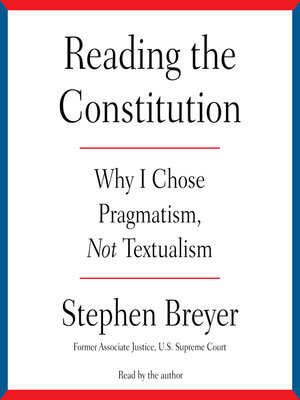 cover image of Reading the Constitution